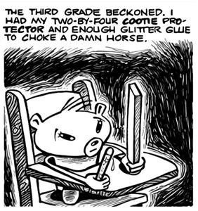 Choke horse comic