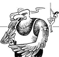 American Bald Eagle comic