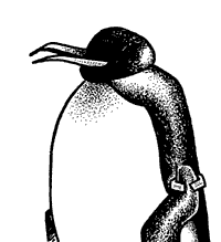 Blind Penguin comic