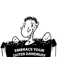Dandruff comic