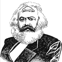 Karl Marx comic
