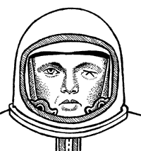 One-eyed Astronaut comic