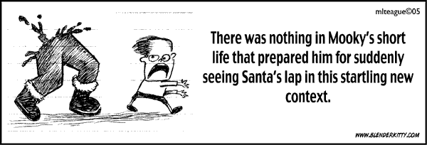 Santa's Lap comic