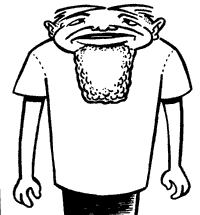 White Tee-Shirt Guy comic