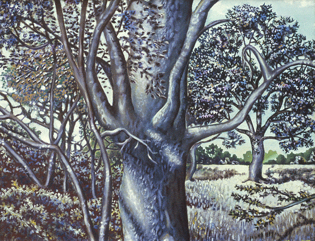 Plein-air Landscape 1983 (16" x 20" oil on canvas)