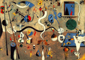 Early Miro painting