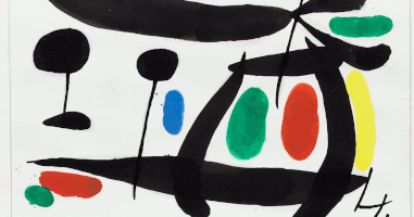 Late Miro painting